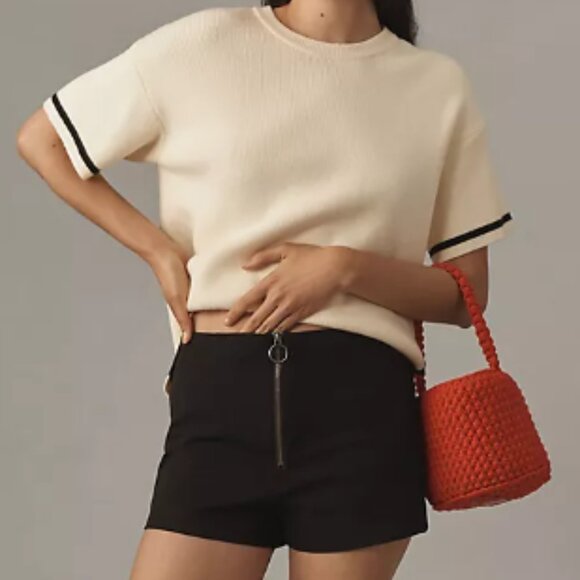 Brand New Maeve Zippered Micro Shorts - Picture 9 of 9